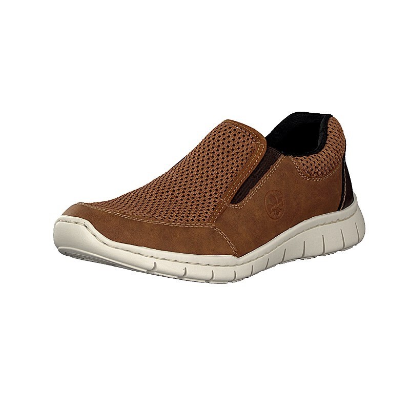 Slip On Rieker B8769-24 Para Homem - Marrom